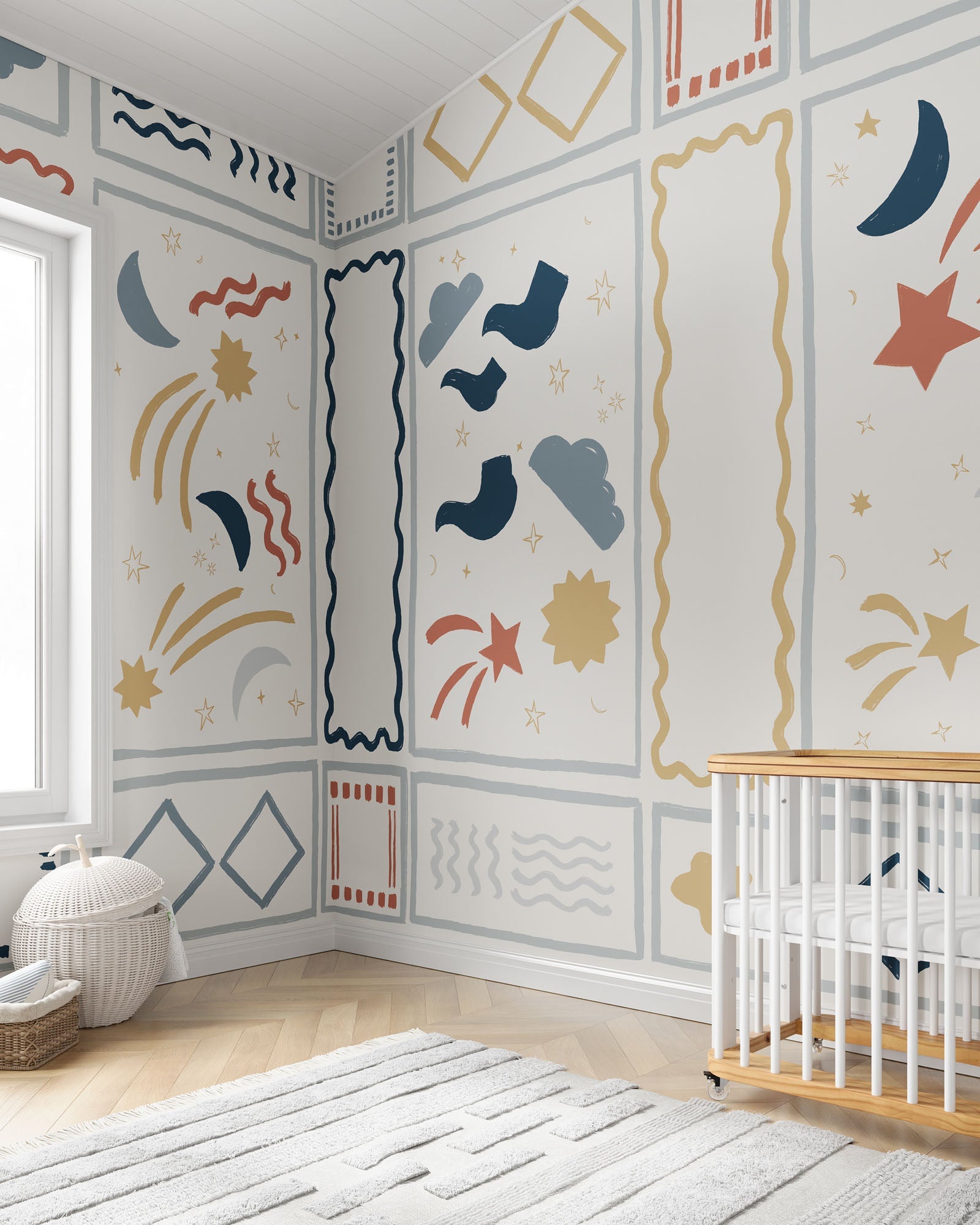 Artist's Apartment Wall Mural