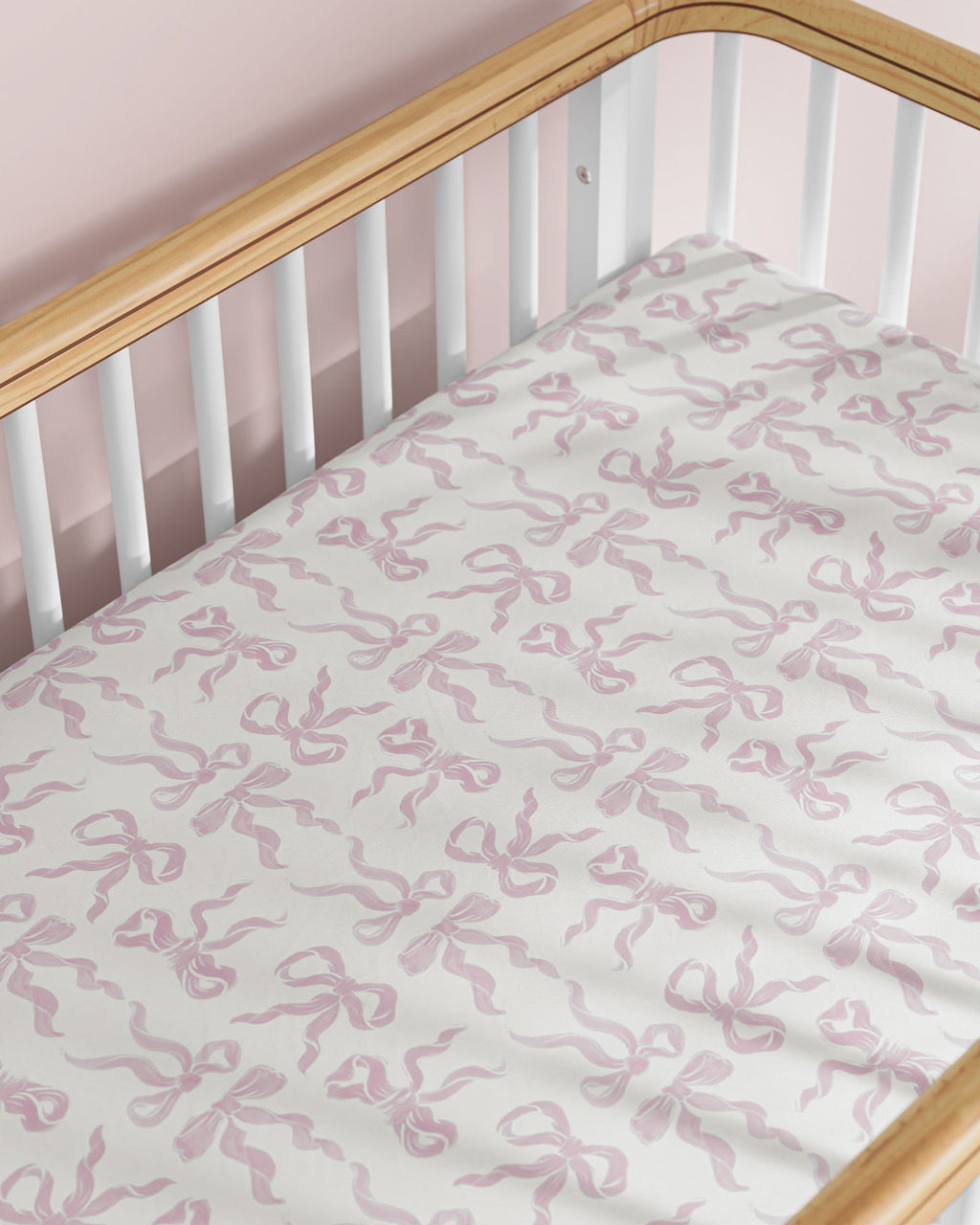 Ballet Slippers Crib Sheet Set