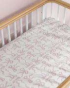 Ballet Slippers Crib Sheet Set
