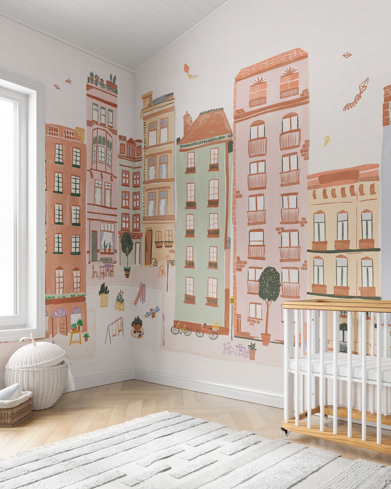 Block Party Wall Mural