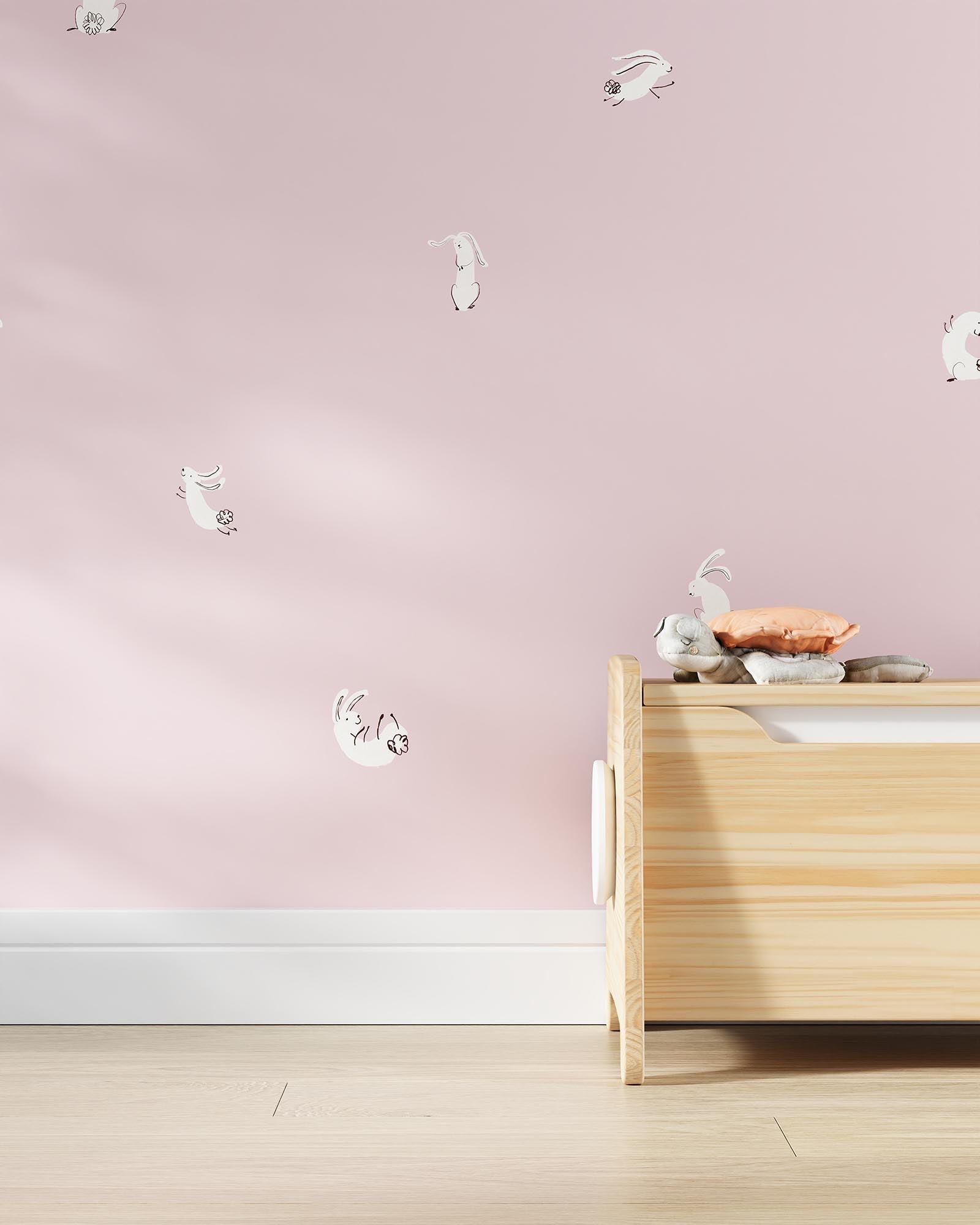 Bouncing Bunny Wallpaper
