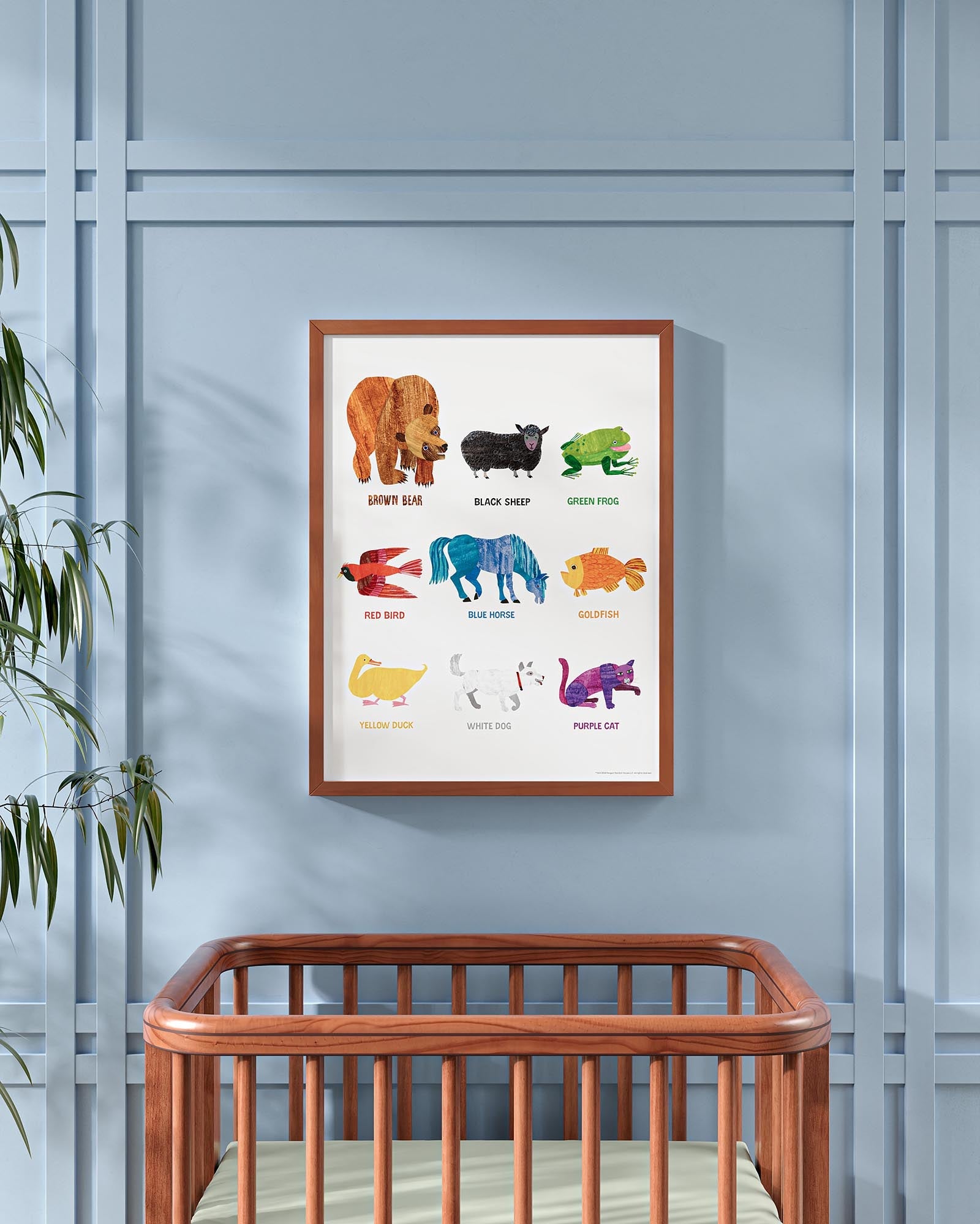 What Do You See? Framed Wall Art Set | Eric Carle x Nestig
