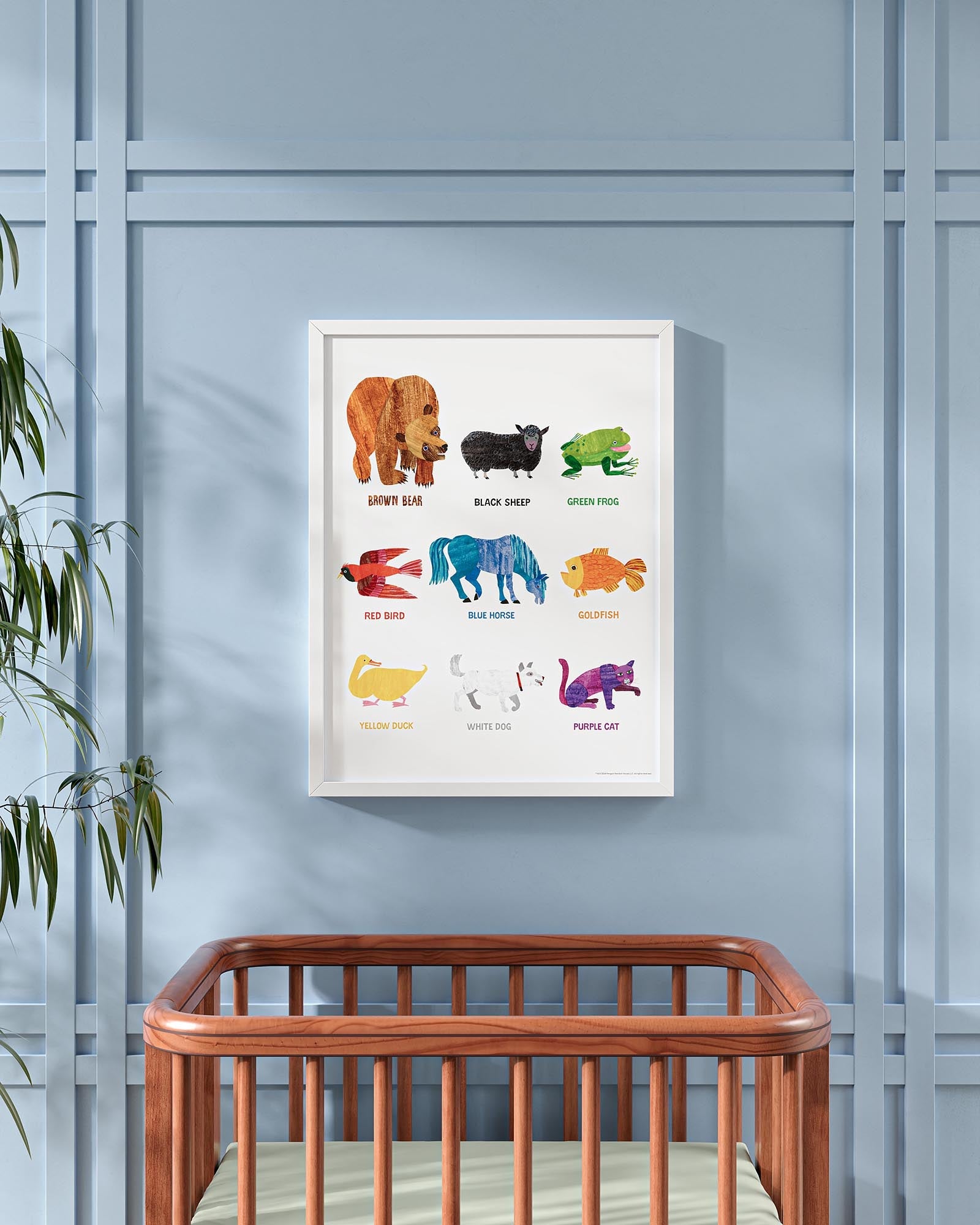 What Do You See? Framed Wall Art Set | Eric Carle x Nestig