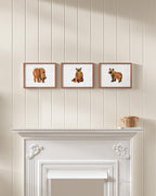 Brown Bear, Brown Bear Framed Wall Art Set | Eric Carle x Nestig