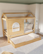 Bungalow Playhouse Kids Bed