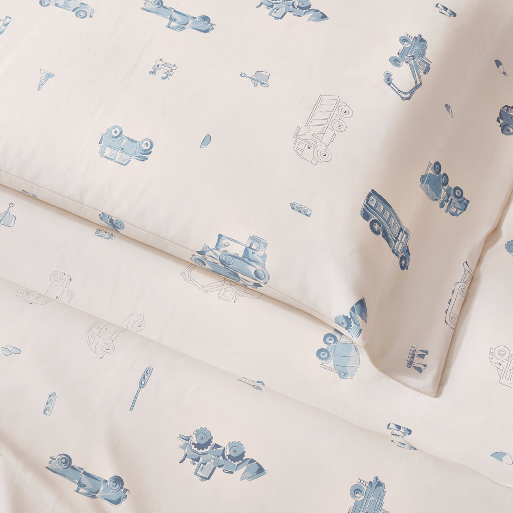 Road Work Twin Sheet Set