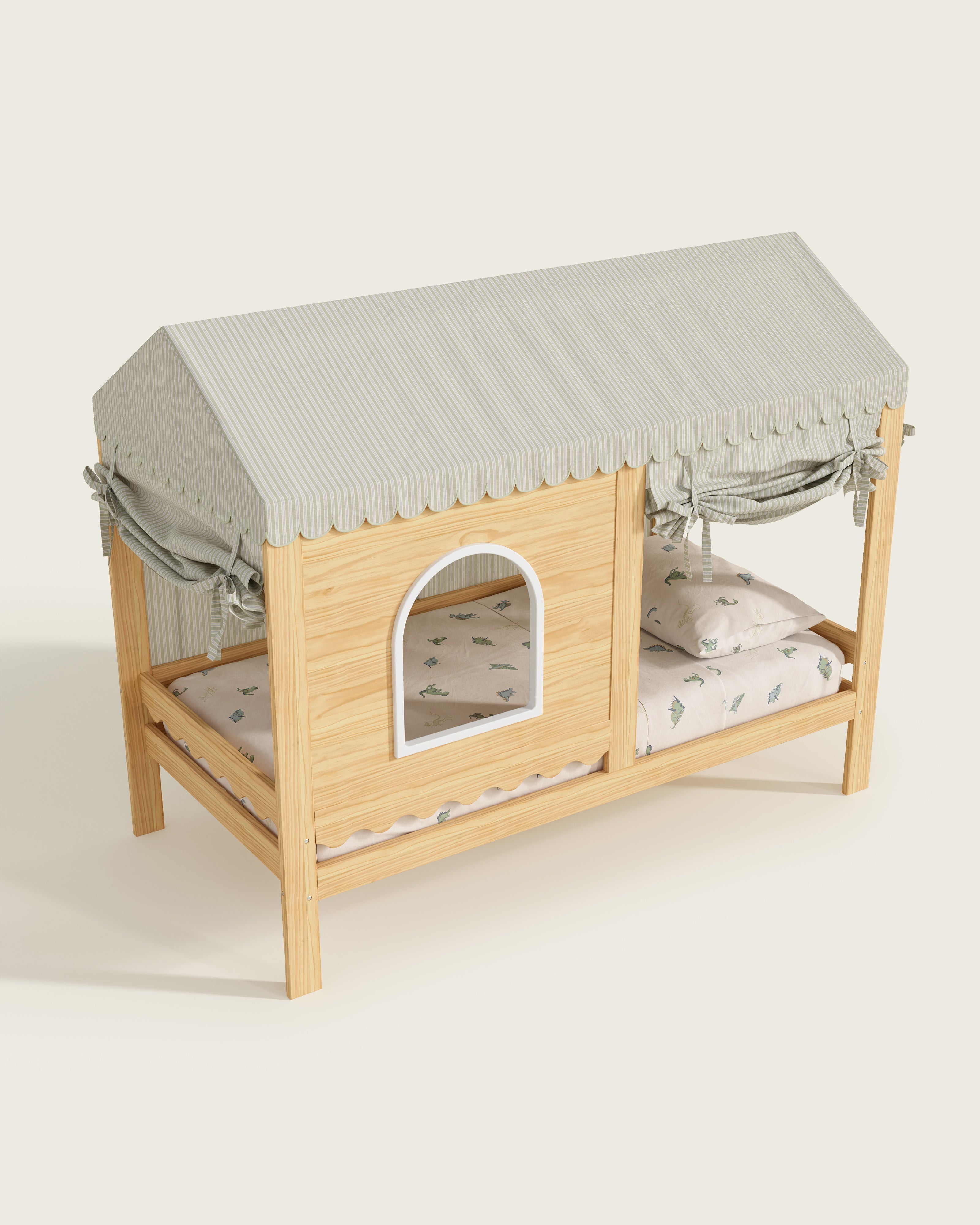 Bungalow Playhouse Kids Bed Tent