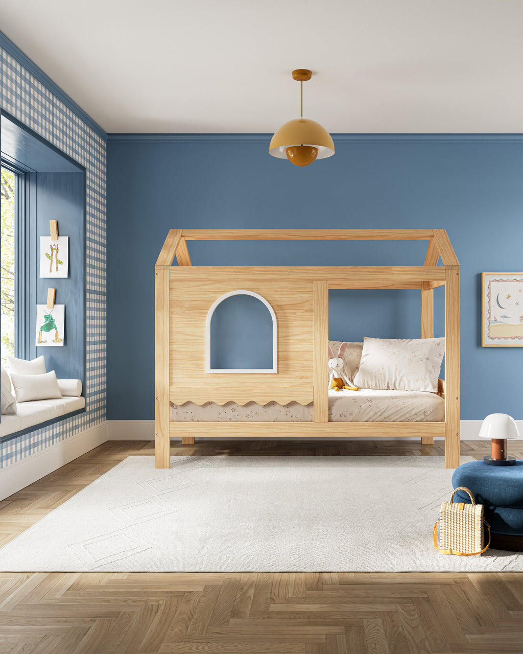 Bungalow Playhouse Kids Bed