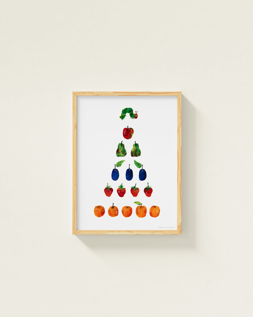 Very Hungry Caterpillar Framed Wall Art | Eric Carle x Nestig