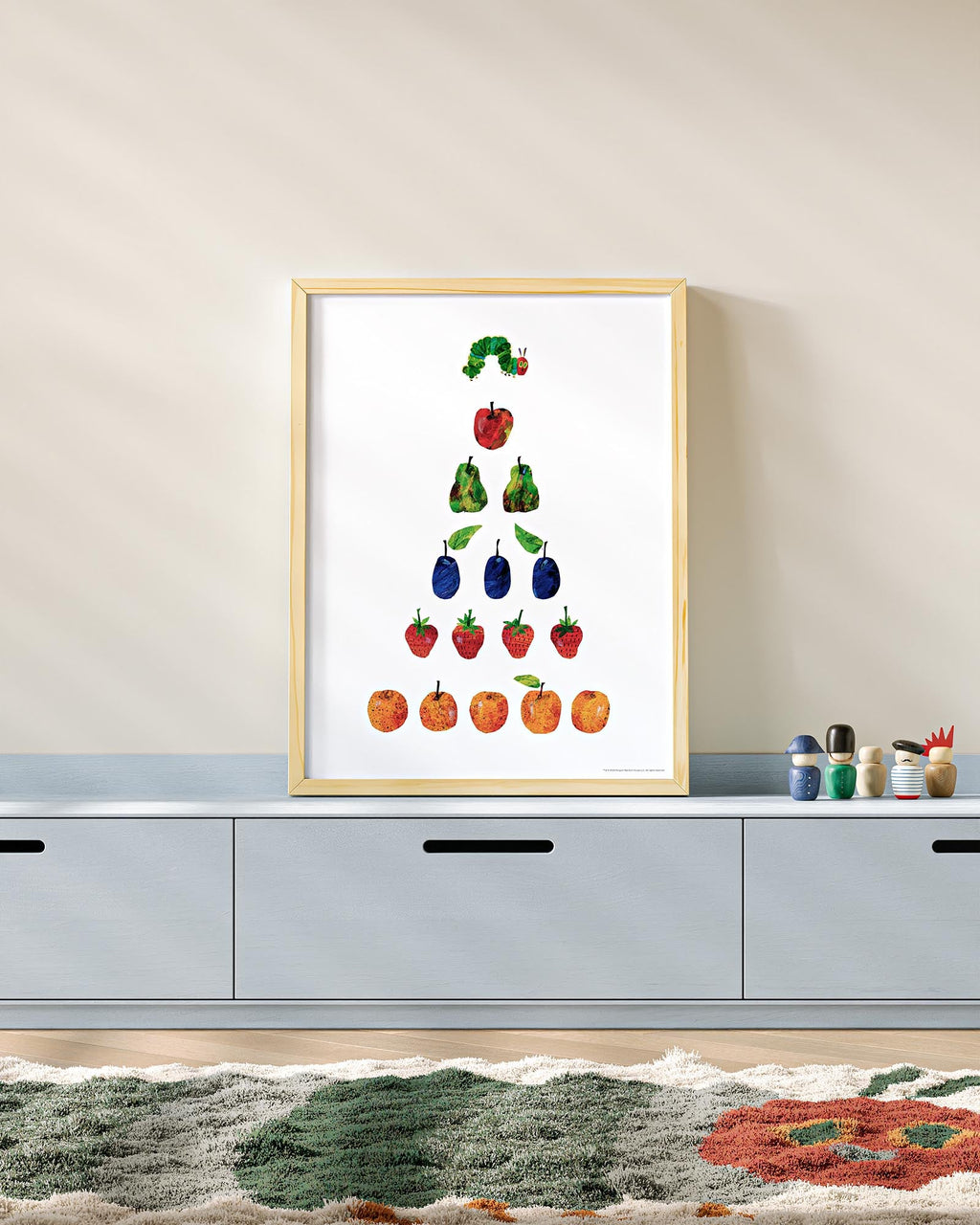 Very Hungry Caterpillar Framed Wall Art | Eric Carle x Nestig