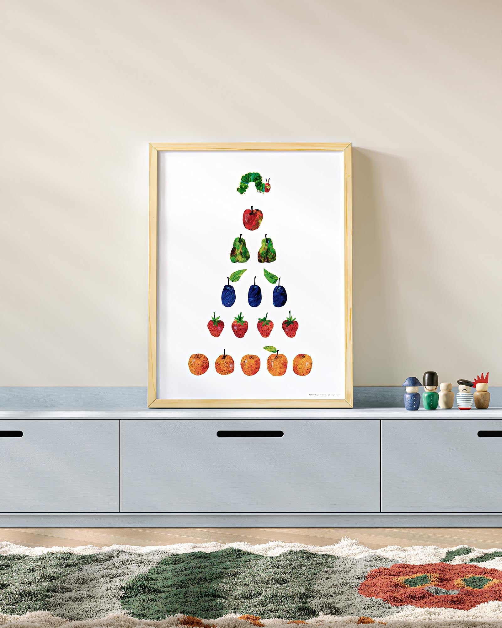 Very Hungry Caterpillar Framed Wall Art | Eric Carle x Nestig