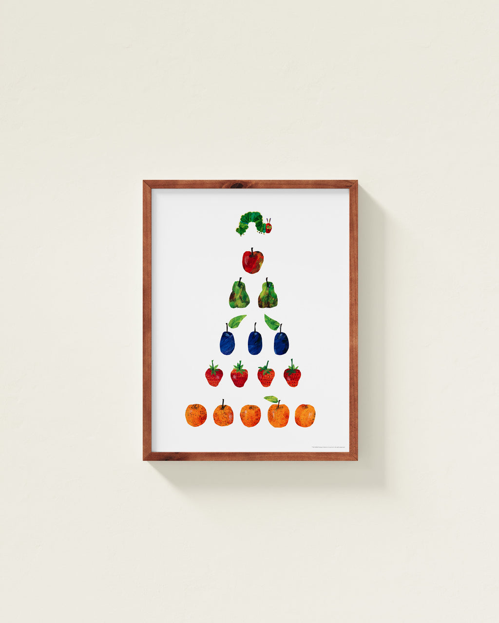 Very Hungry Caterpillar Framed Wall Art | Eric Carle x Nestig