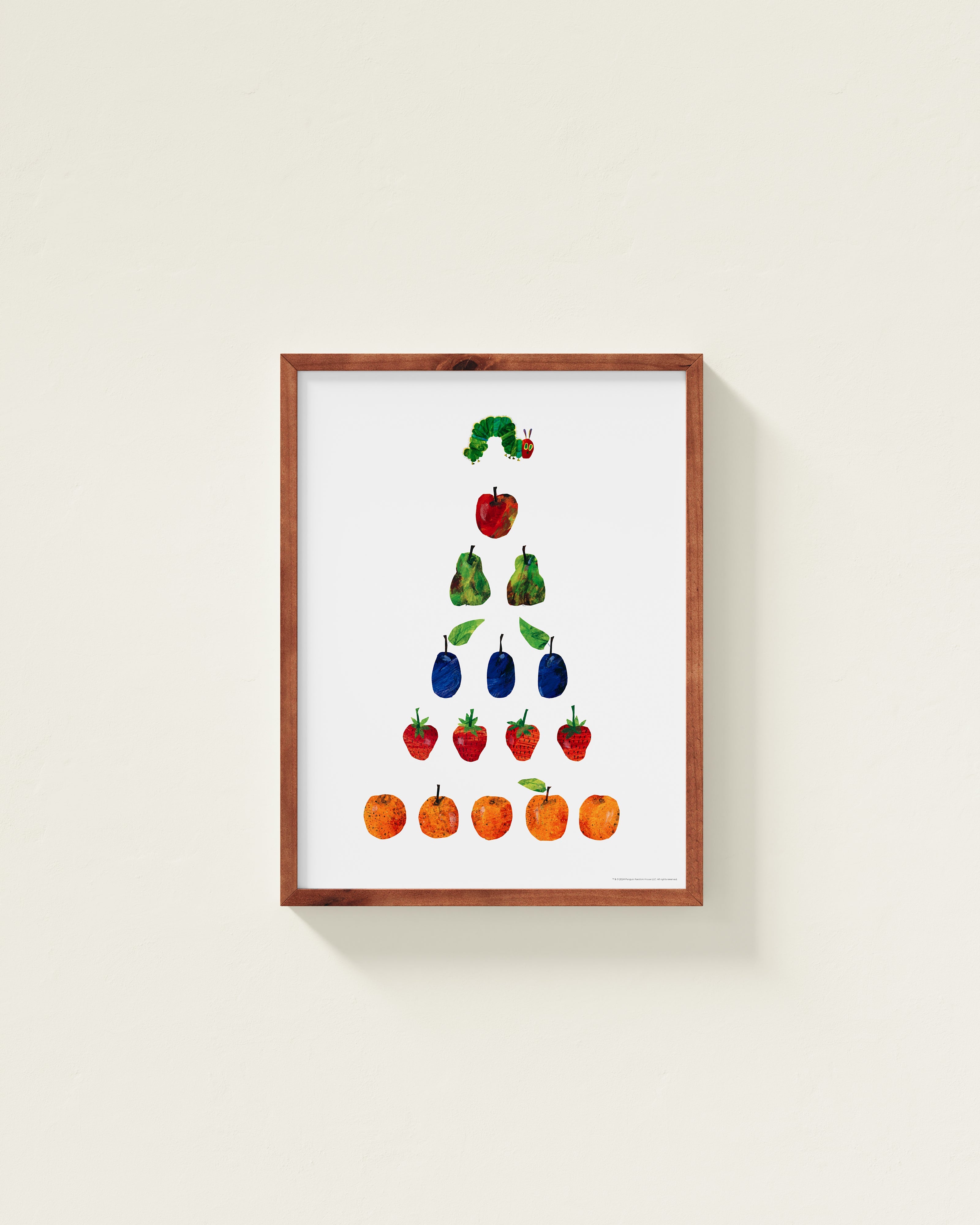 Very Hungry Caterpillar Framed Wall Art | Eric Carle x Nestig