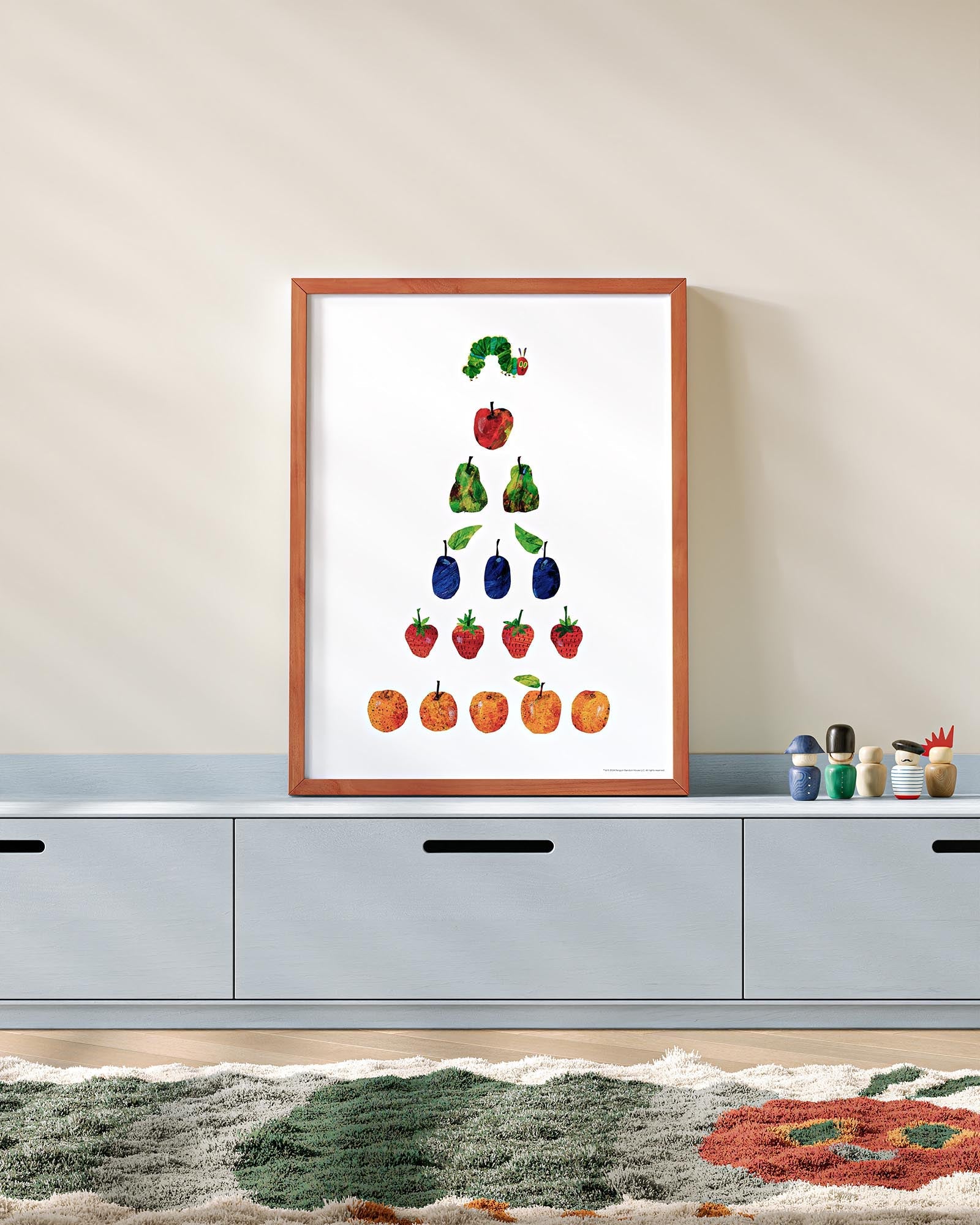 Very Hungry Caterpillar Framed Wall Art | Eric Carle x Nestig