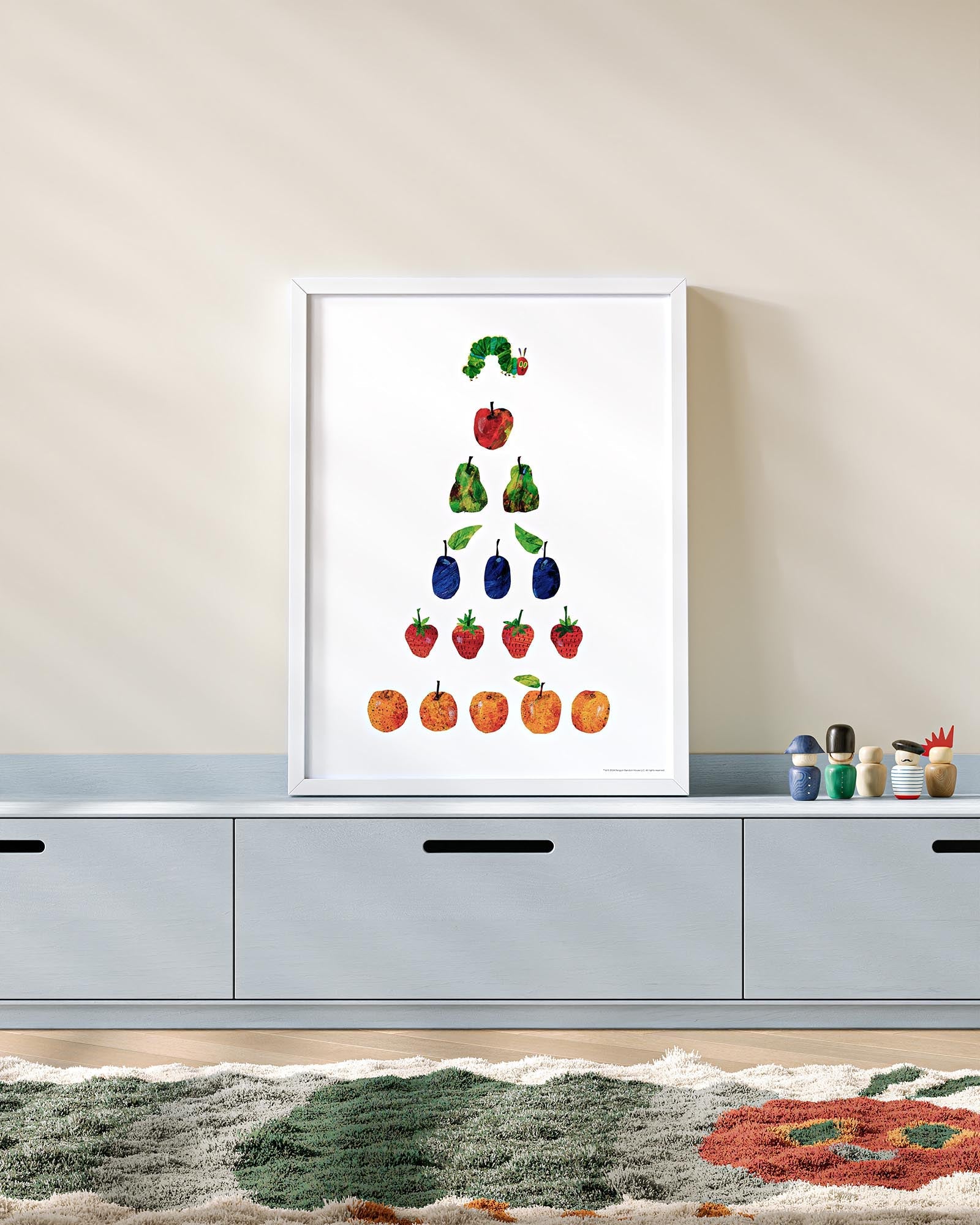 Very Hungry Caterpillar Framed Wall Art | Eric Carle x Nestig