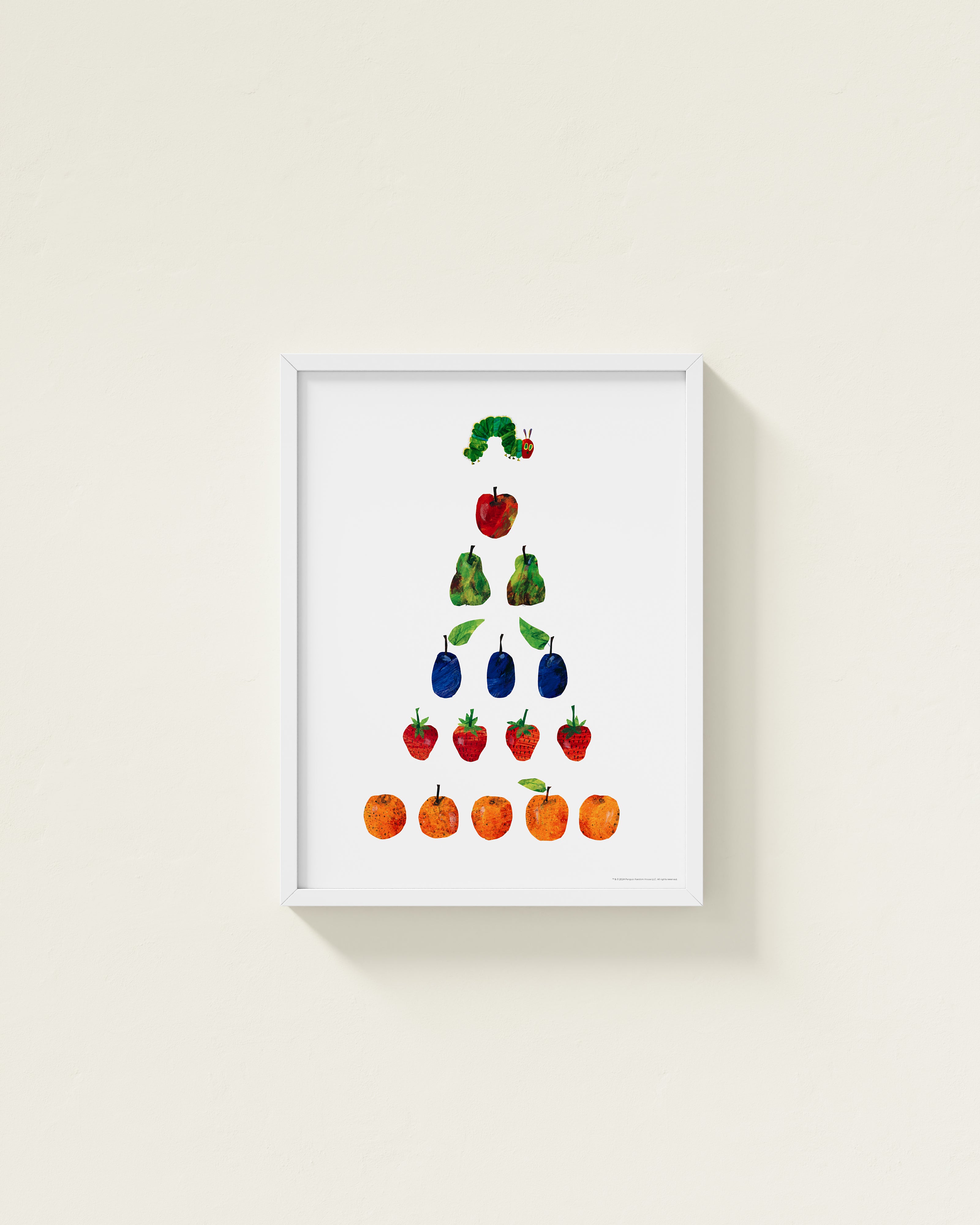 Very Hungry Caterpillar Framed Wall Art | Eric Carle x Nestig