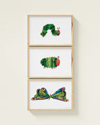 A Beautiful Butterfly! Framed Wall Art Set | Eric Carle x Nestig