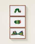 A Beautiful Butterfly! Framed Wall Art Set | Eric Carle x Nestig