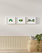 A Beautiful Butterfly! Framed Wall Art Set | Eric Carle x Nestig