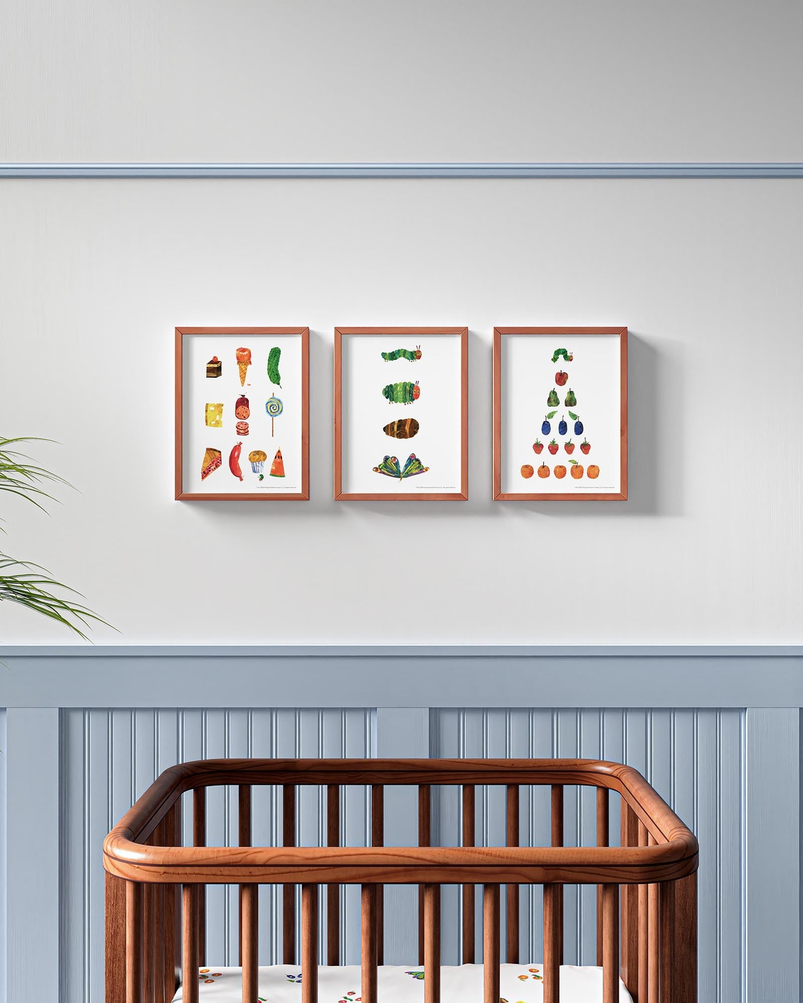 Very Hungry Caterpillar Framed Wall Art Set | Eric Carle x Nestig