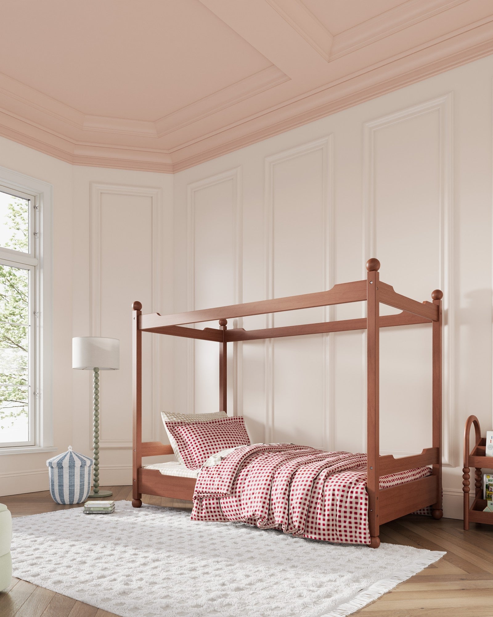Castle Canopy Kids Bed