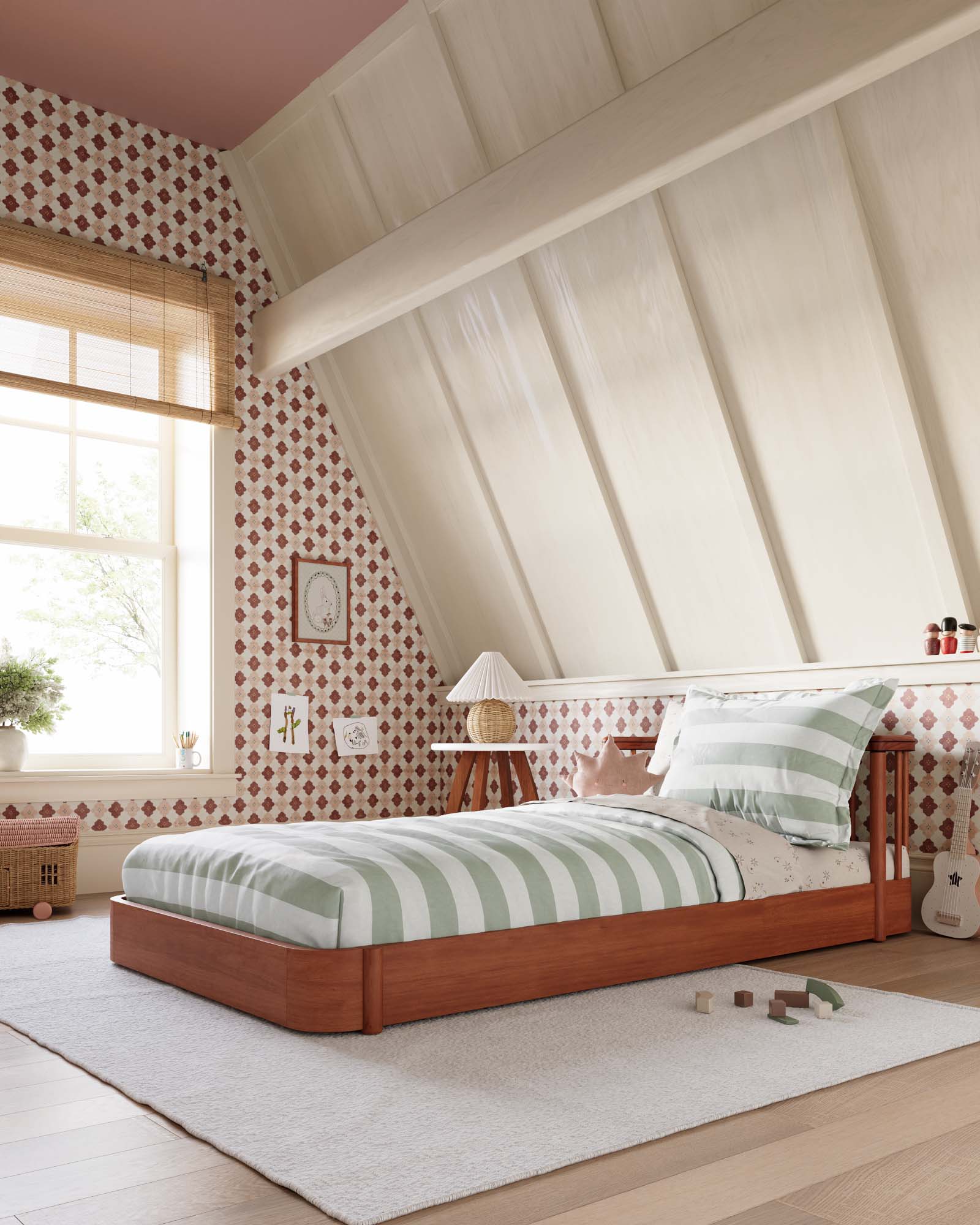The Cloud Kids Bed | Convertible Montessori Floor Bed to Twin