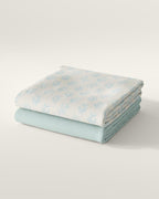 Coral Crib Sheet Set