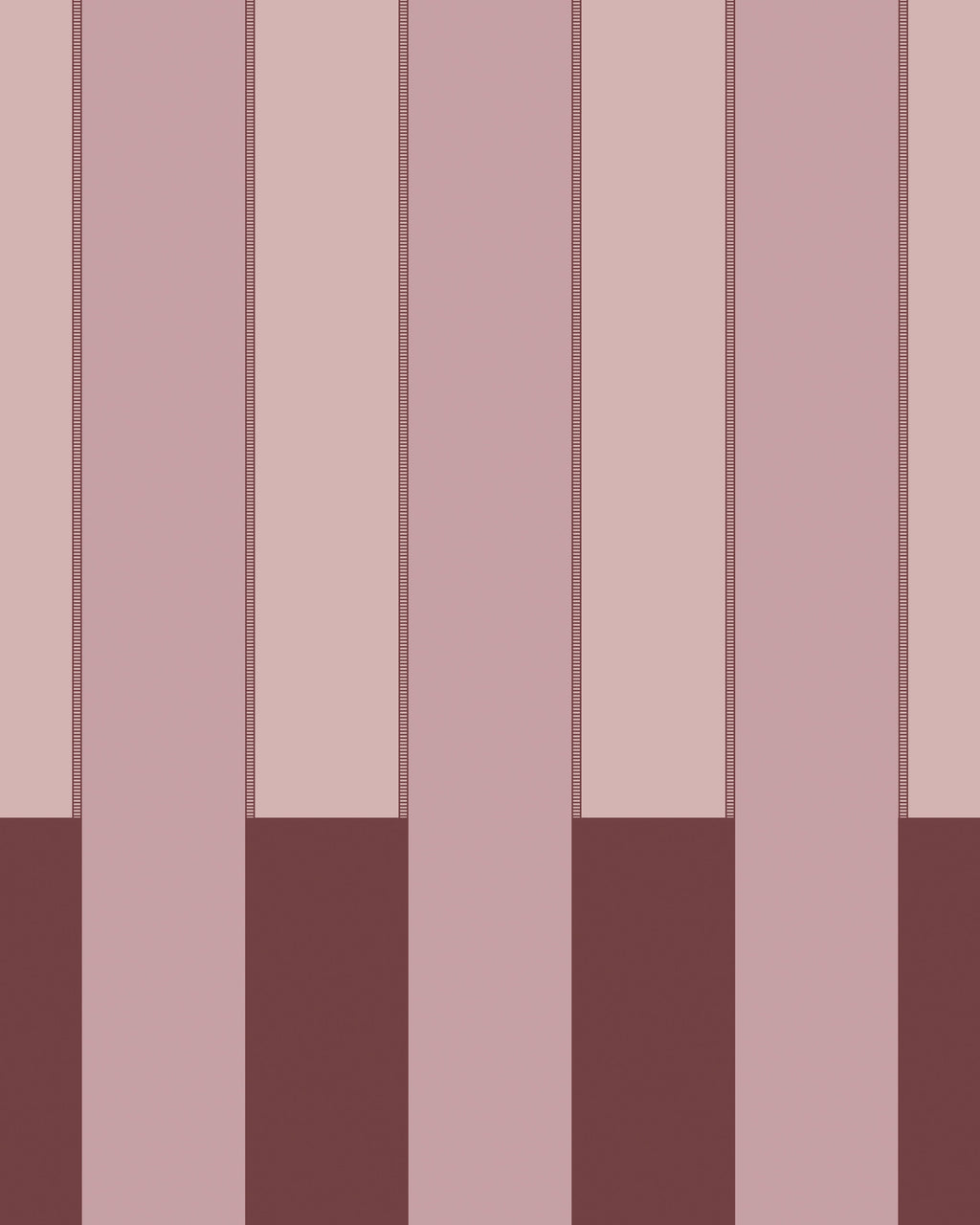 Dipped Stripe Wallpaper Sample