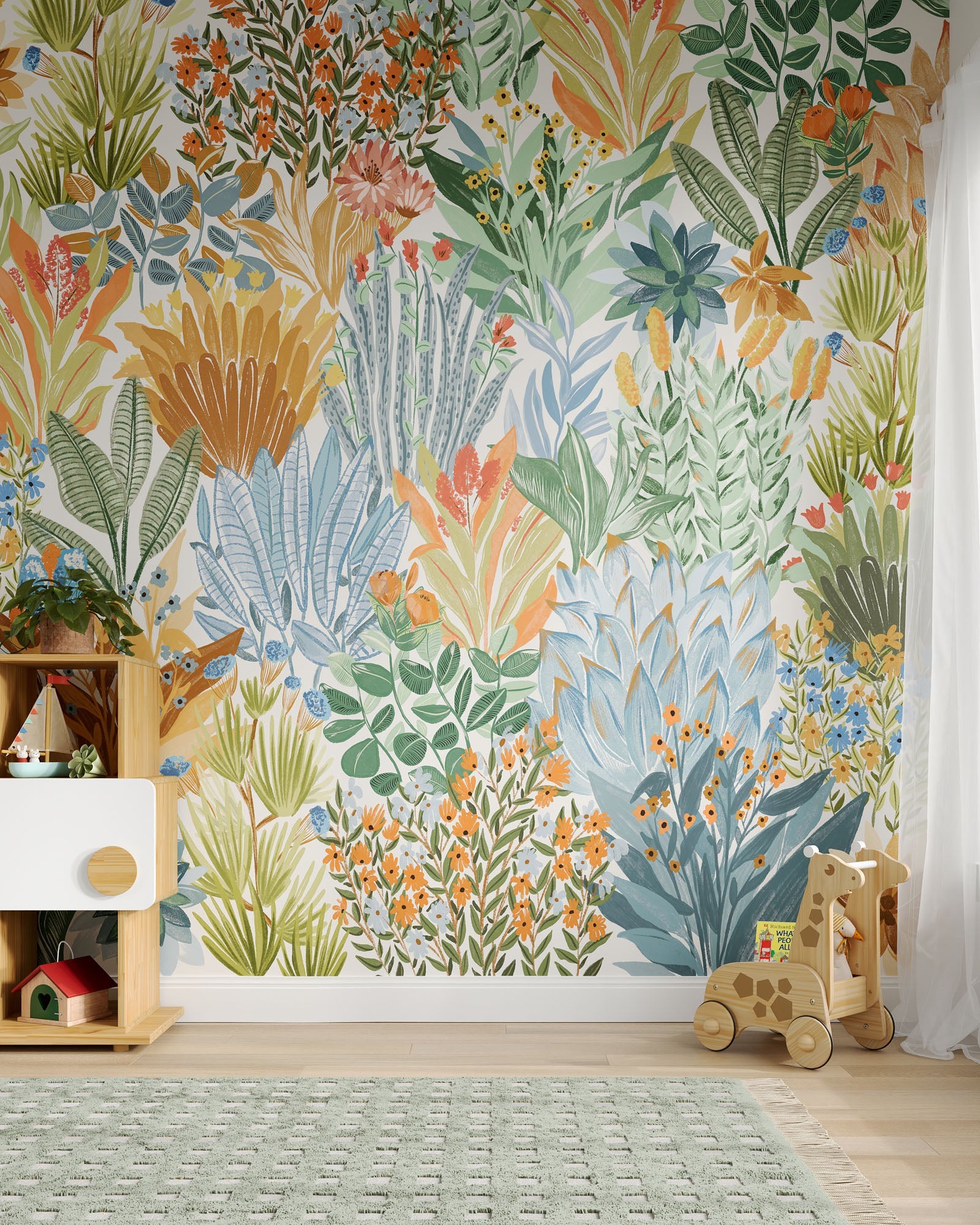 Desert Garden Wall Mural