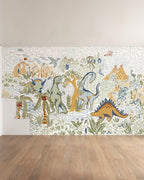 Dinosaur Island Wall Mural