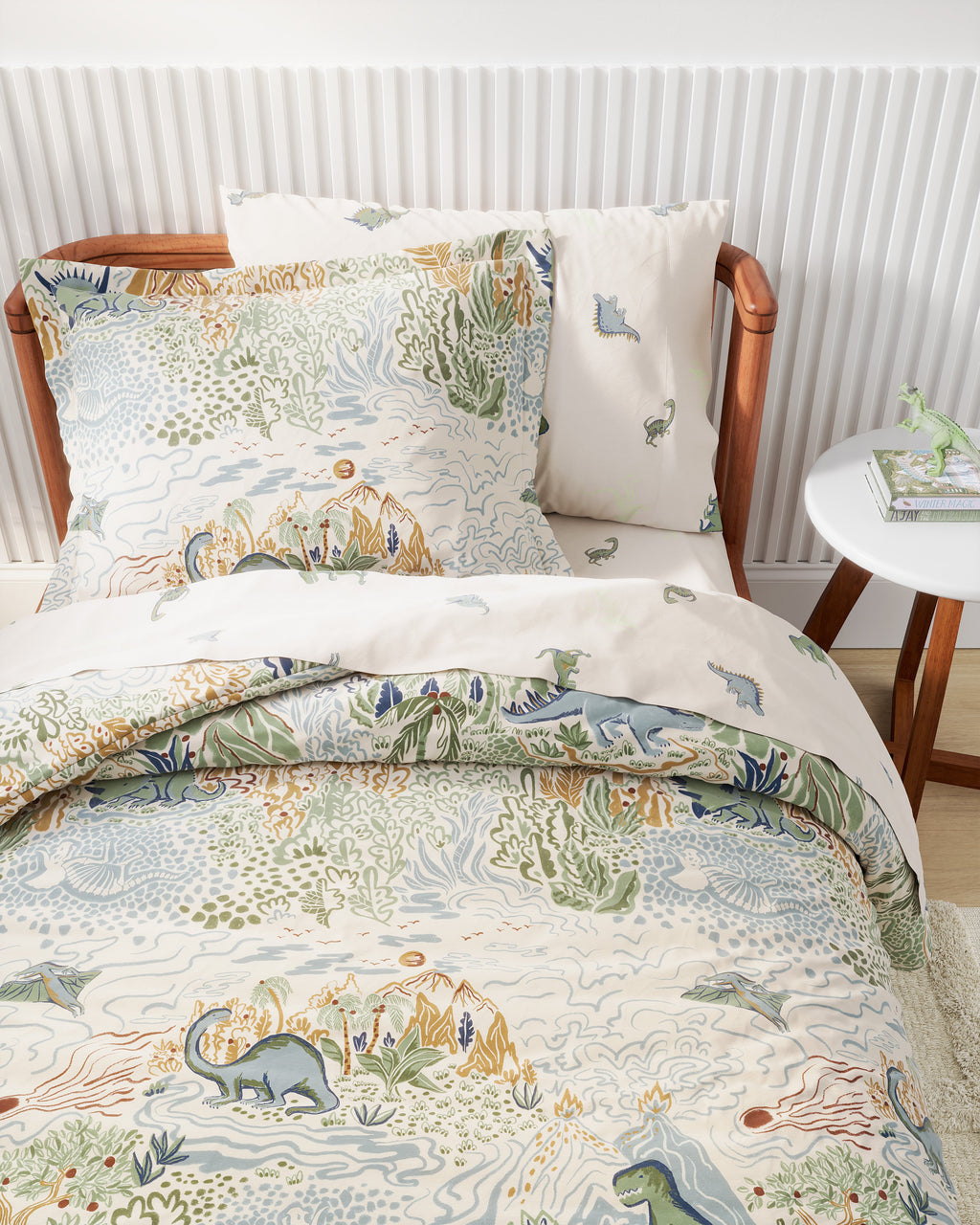 Dinosaur Island Twin Duvet Cover Set