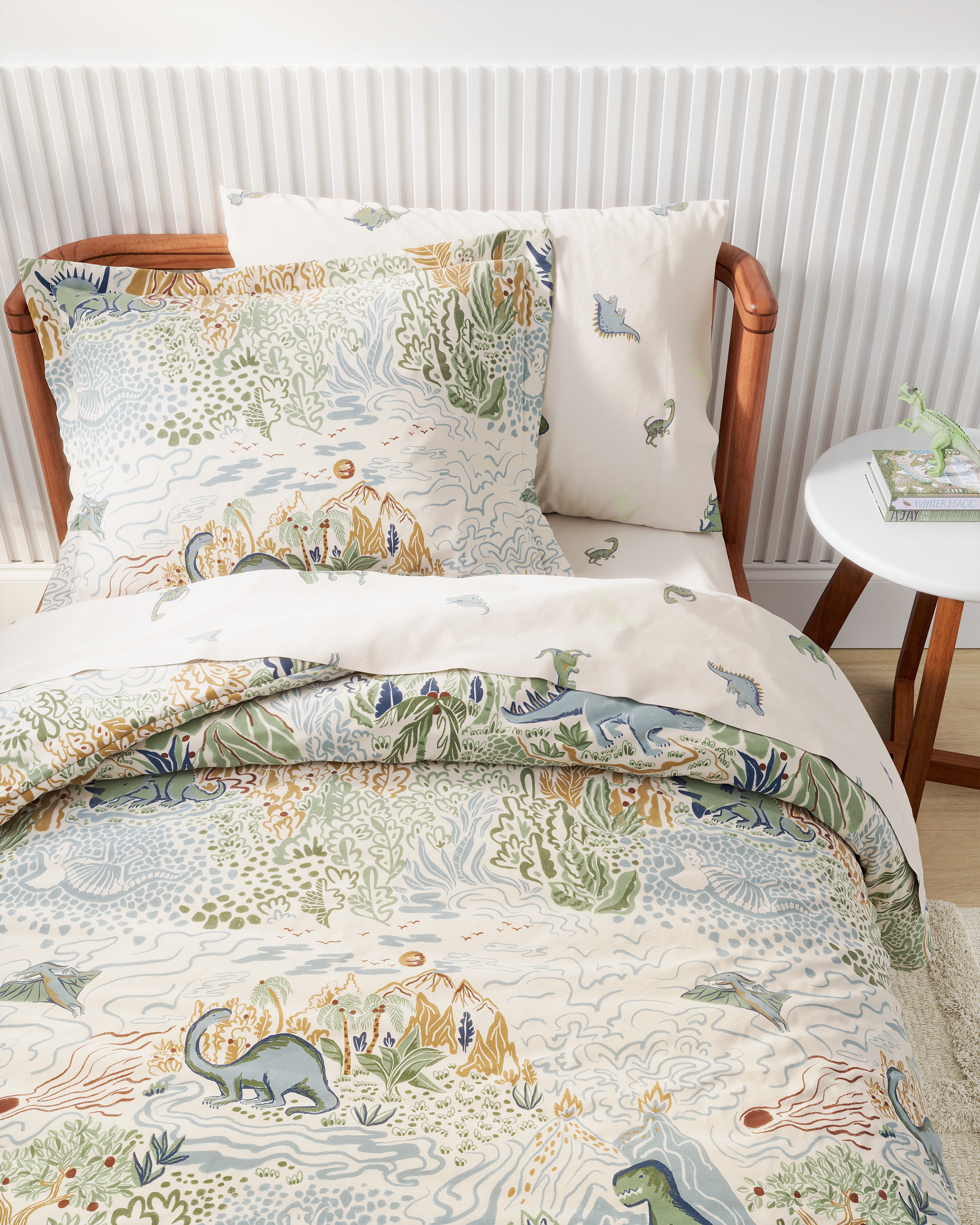 Dinosaur Island Twin Duvet Cover Set