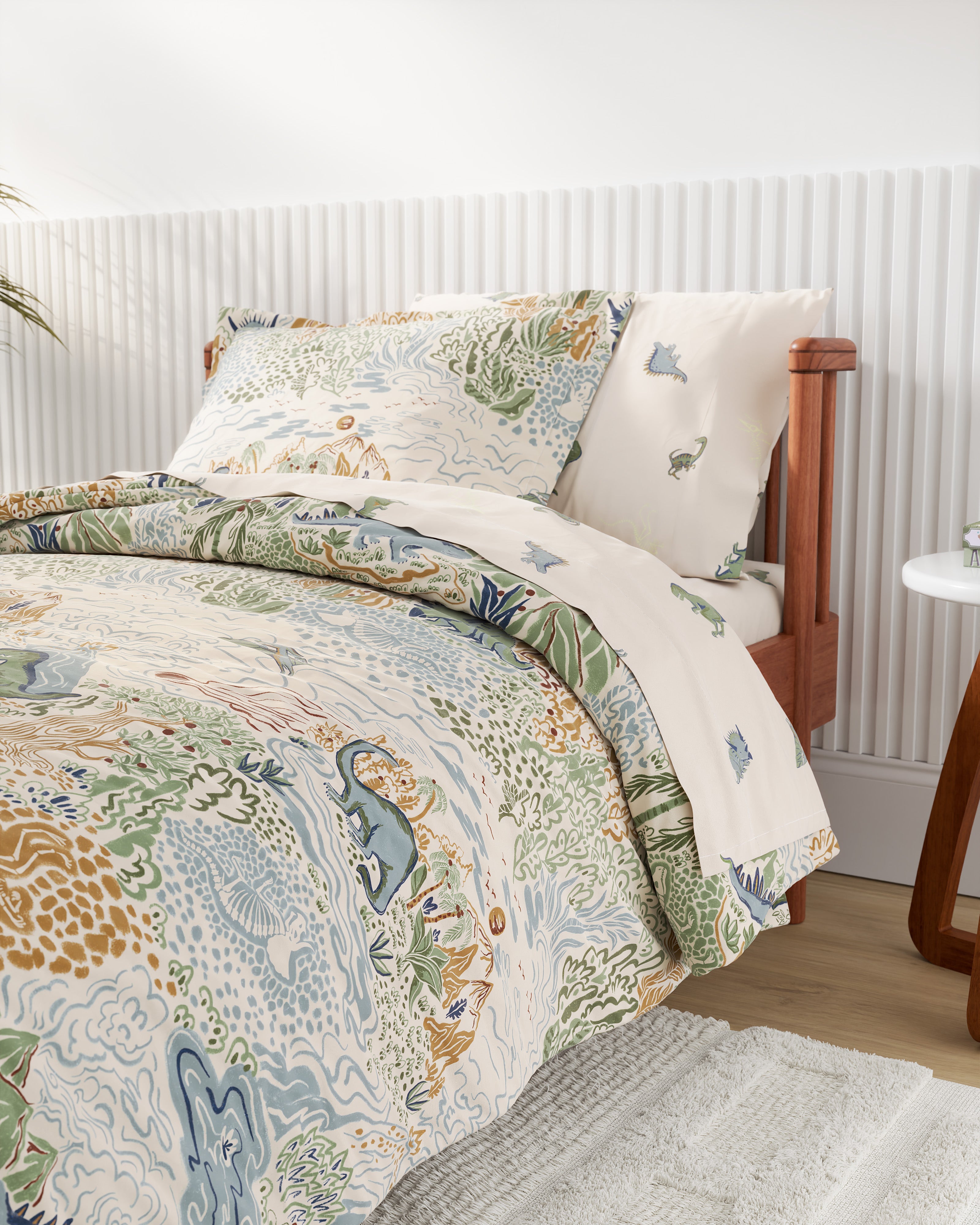 Dinosaur Island Twin Duvet Cover Set
