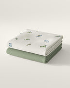 Dinosaur Island Crib Sheet Set