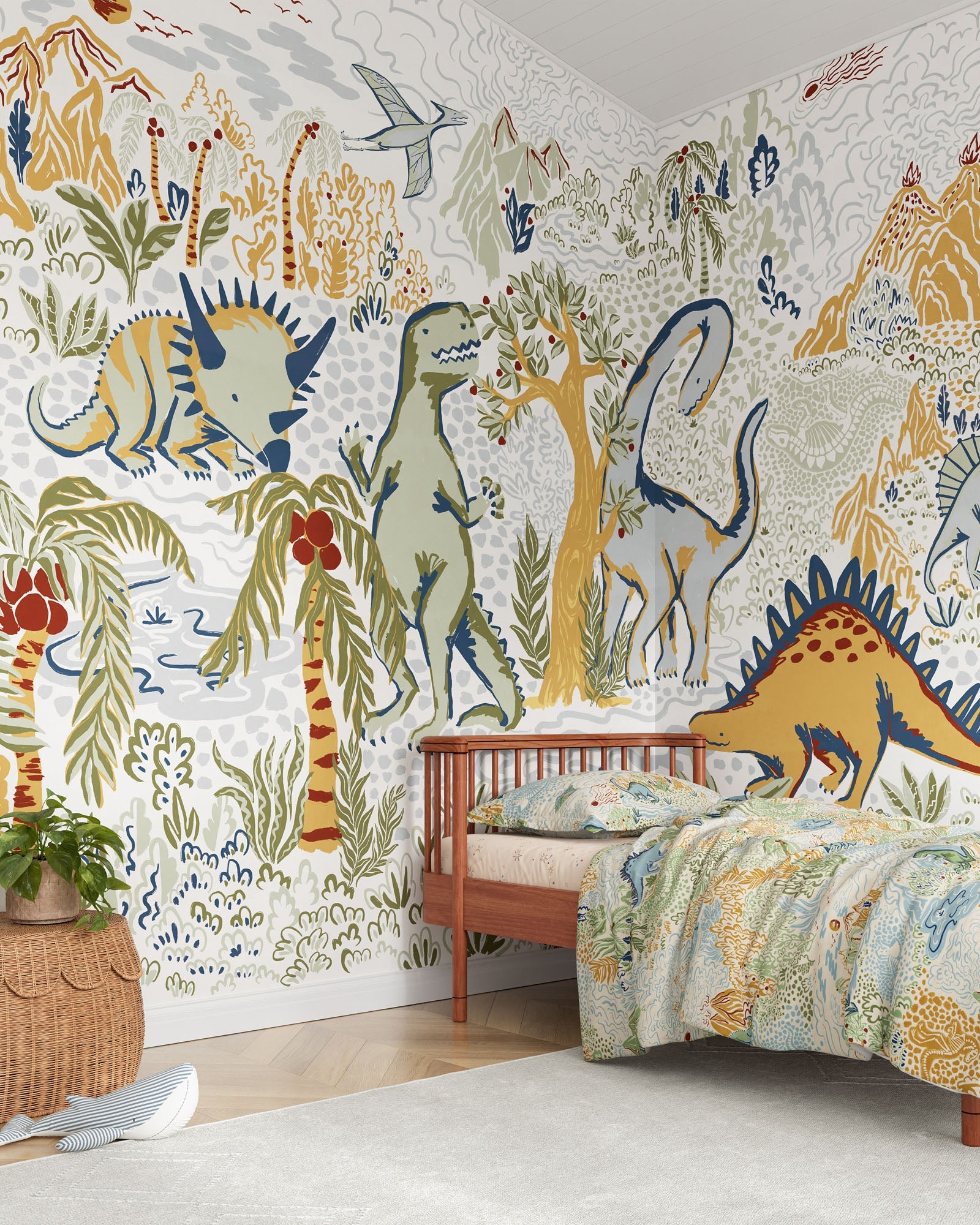 Dinosaur Island Wall Mural