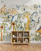 Dinosaur Island Wall Mural