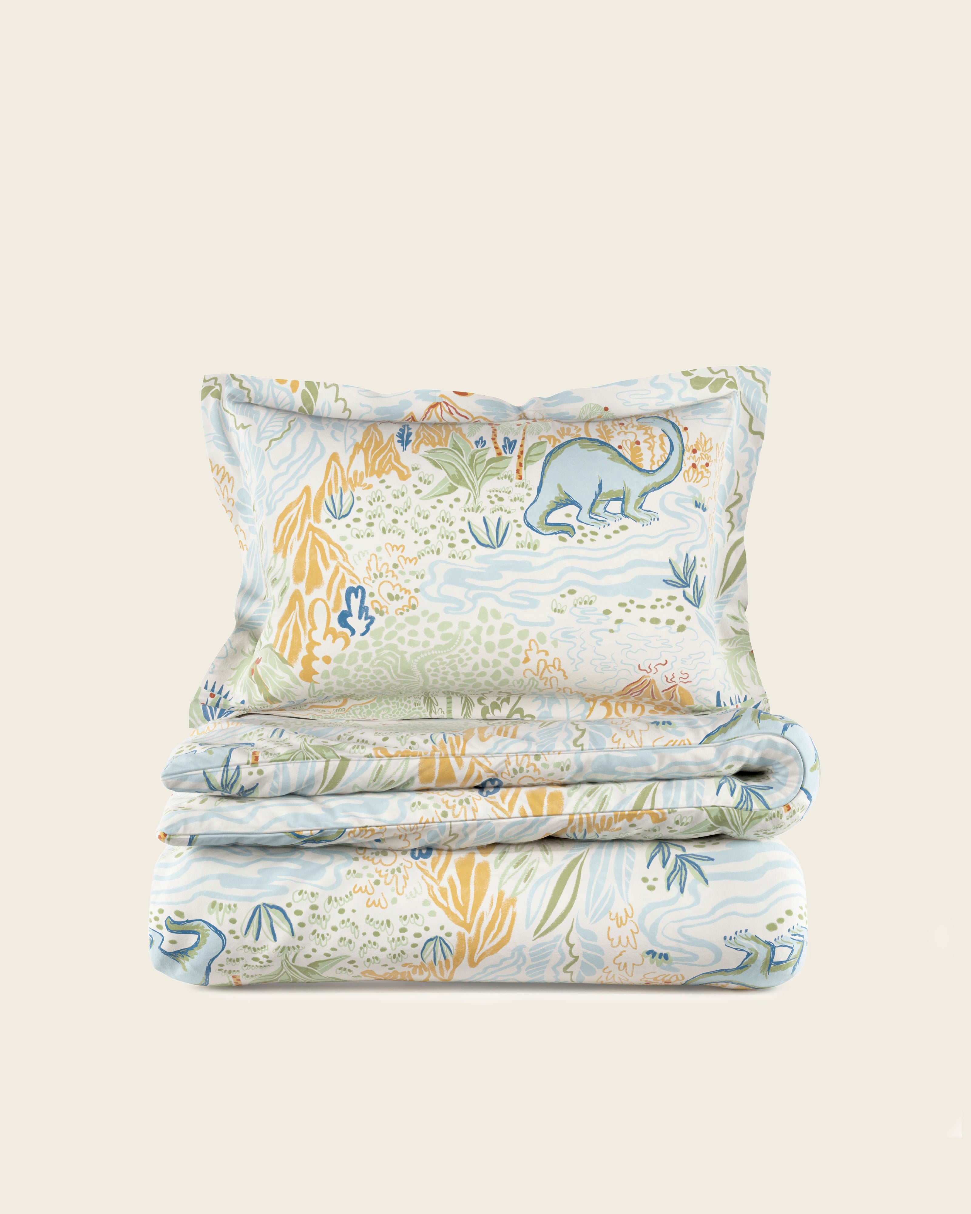 Dinosaur Island Twin Duvet Cover Set
