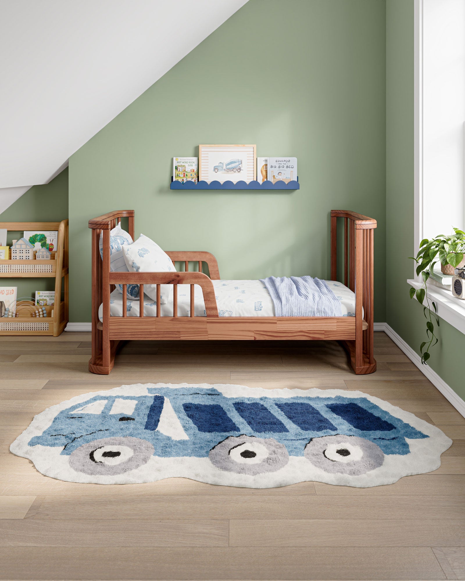 Dump Truck Washable Rug