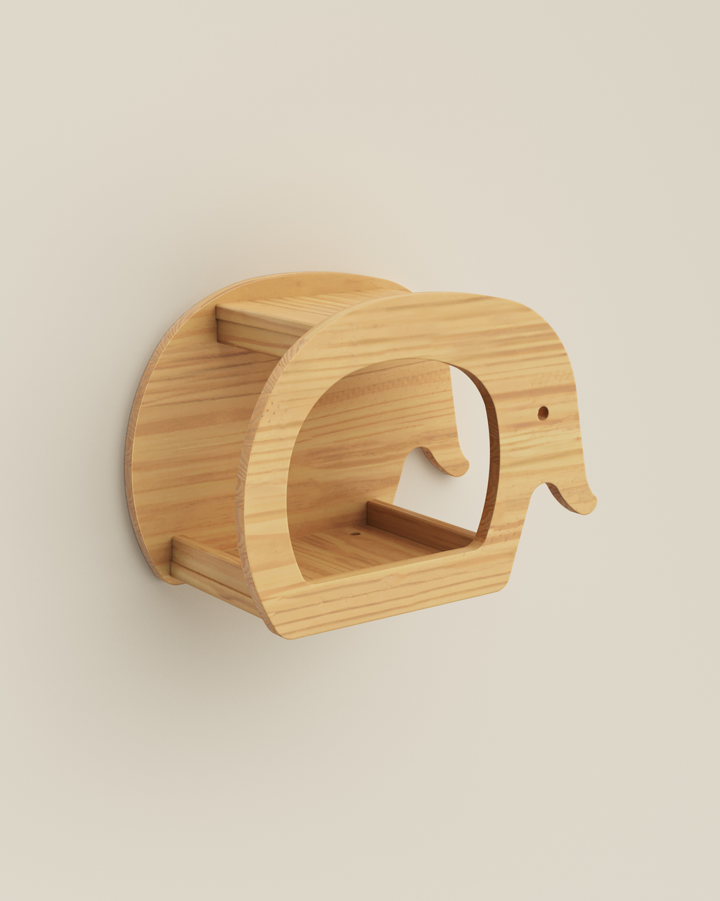 Elephant Floating Shelf
