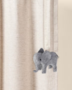 Safari Animals Sheer Curtain