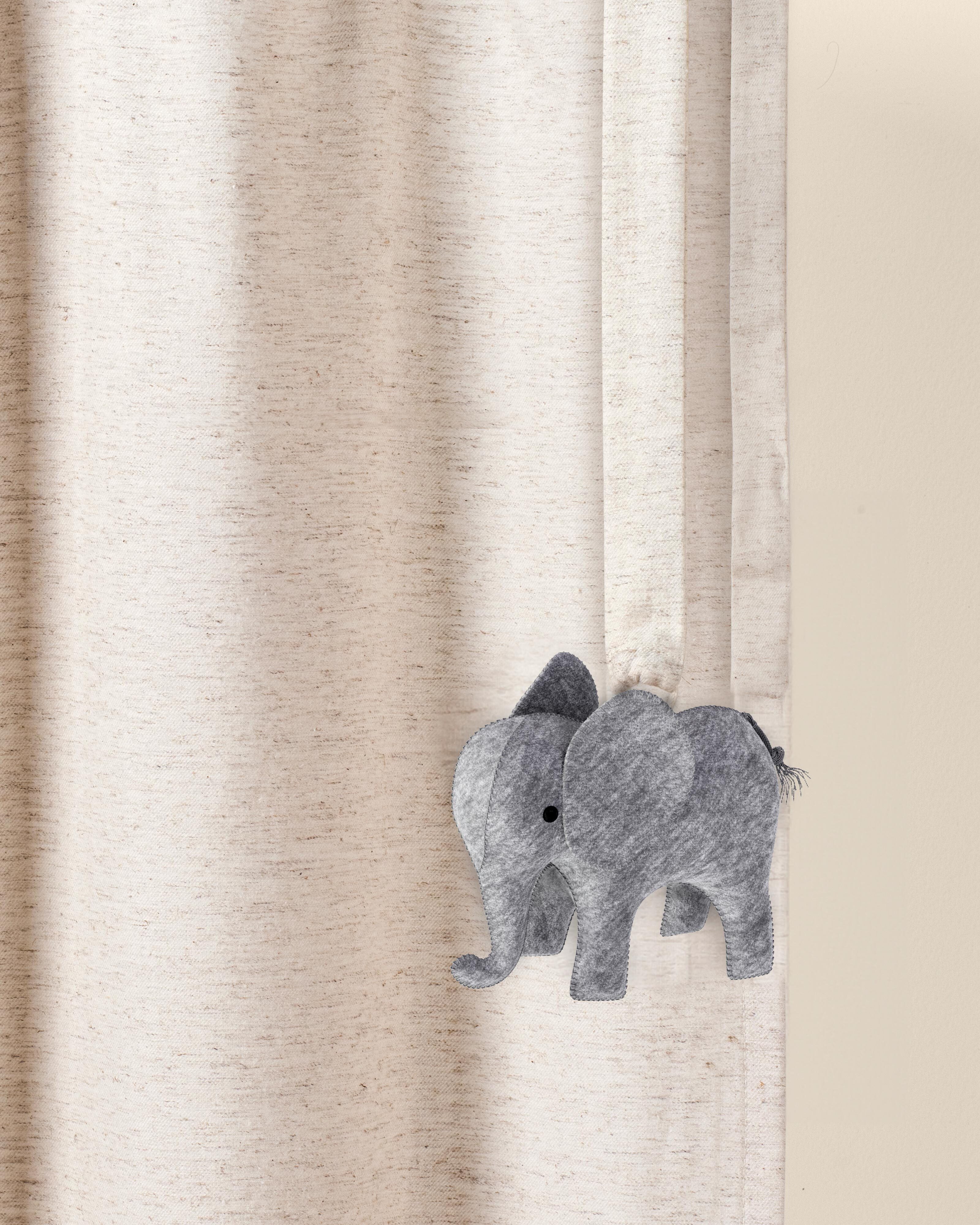 Safari Animals Sheer Curtain