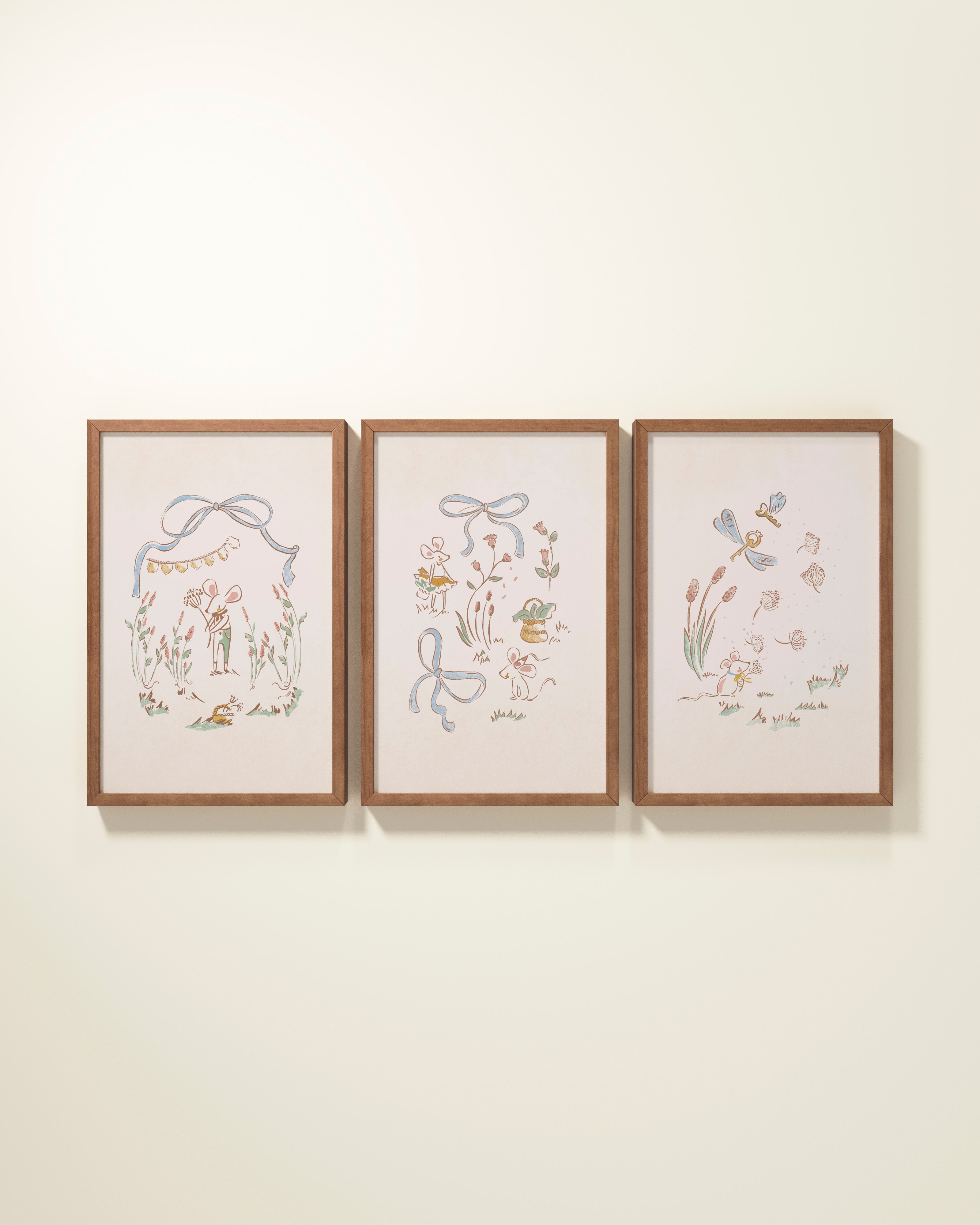 Enchanted Kingdom Framed Wall Art Set