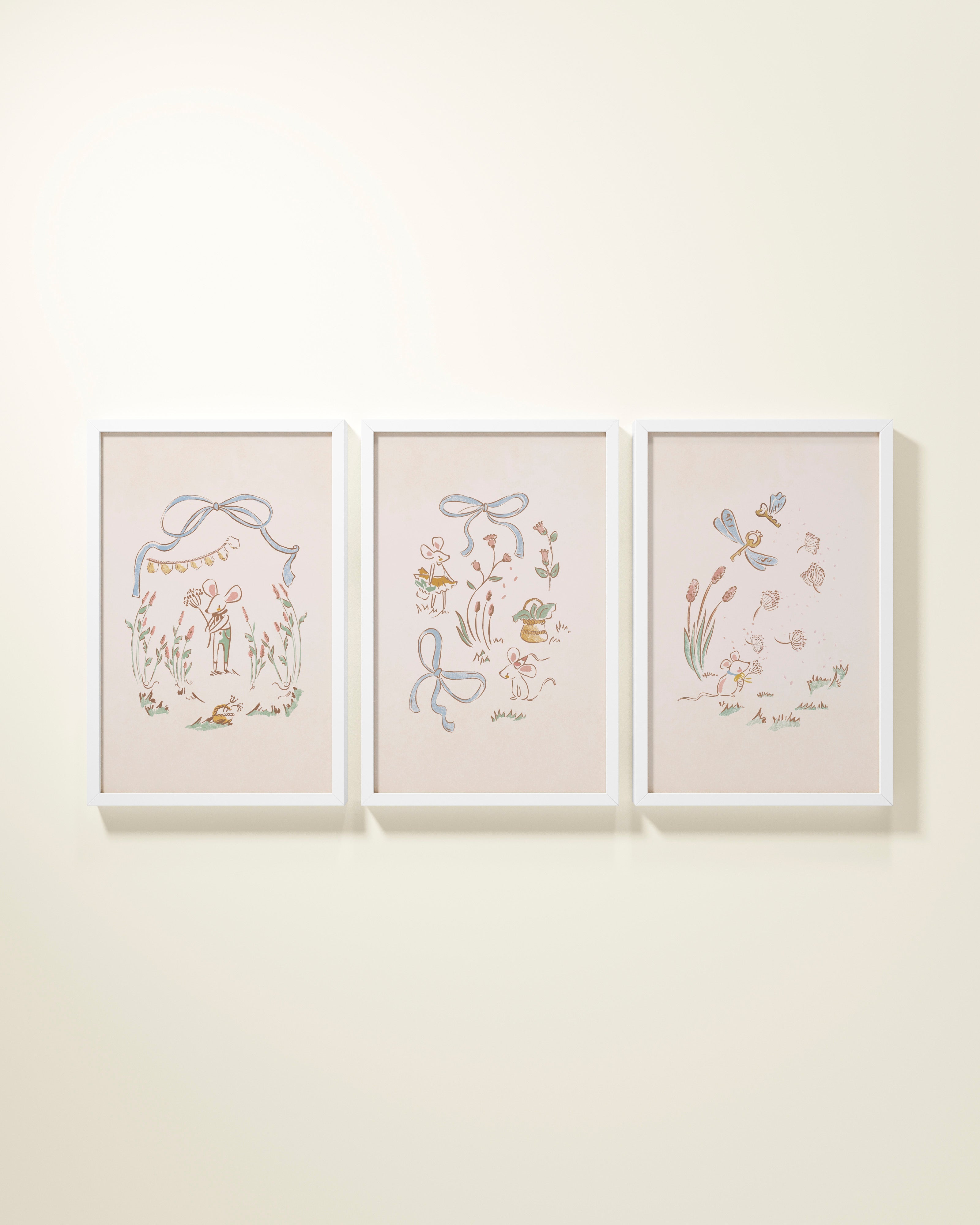 Enchanted Kingdom Framed Wall Art Set