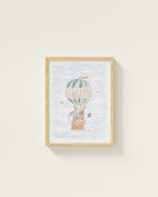 Balloon Race Framed Wall Art
