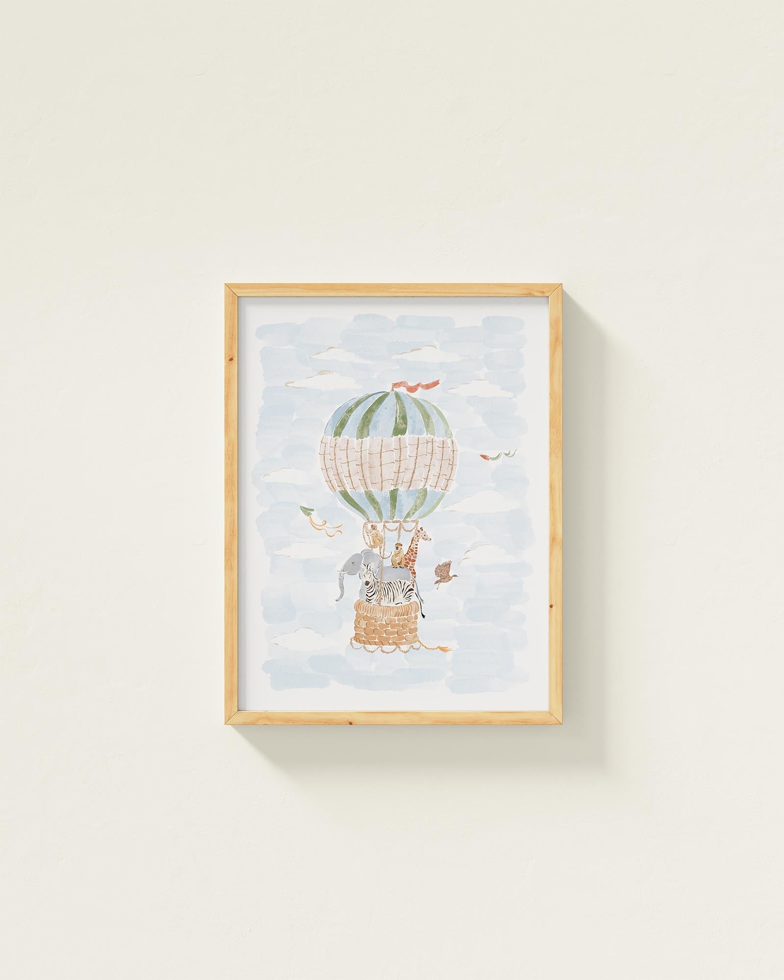 Balloon Race Framed Wall Art