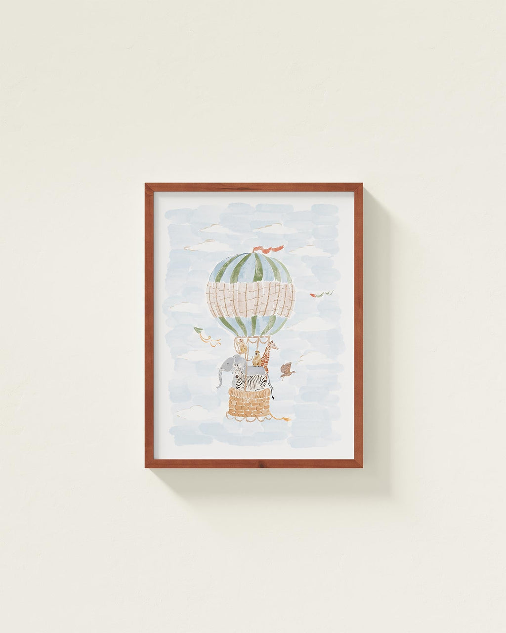 Balloon Race Framed Wall Art