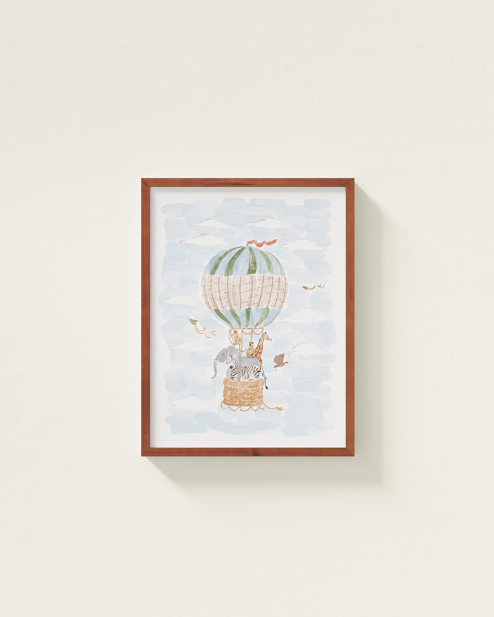 Balloon Race Framed Wall Art