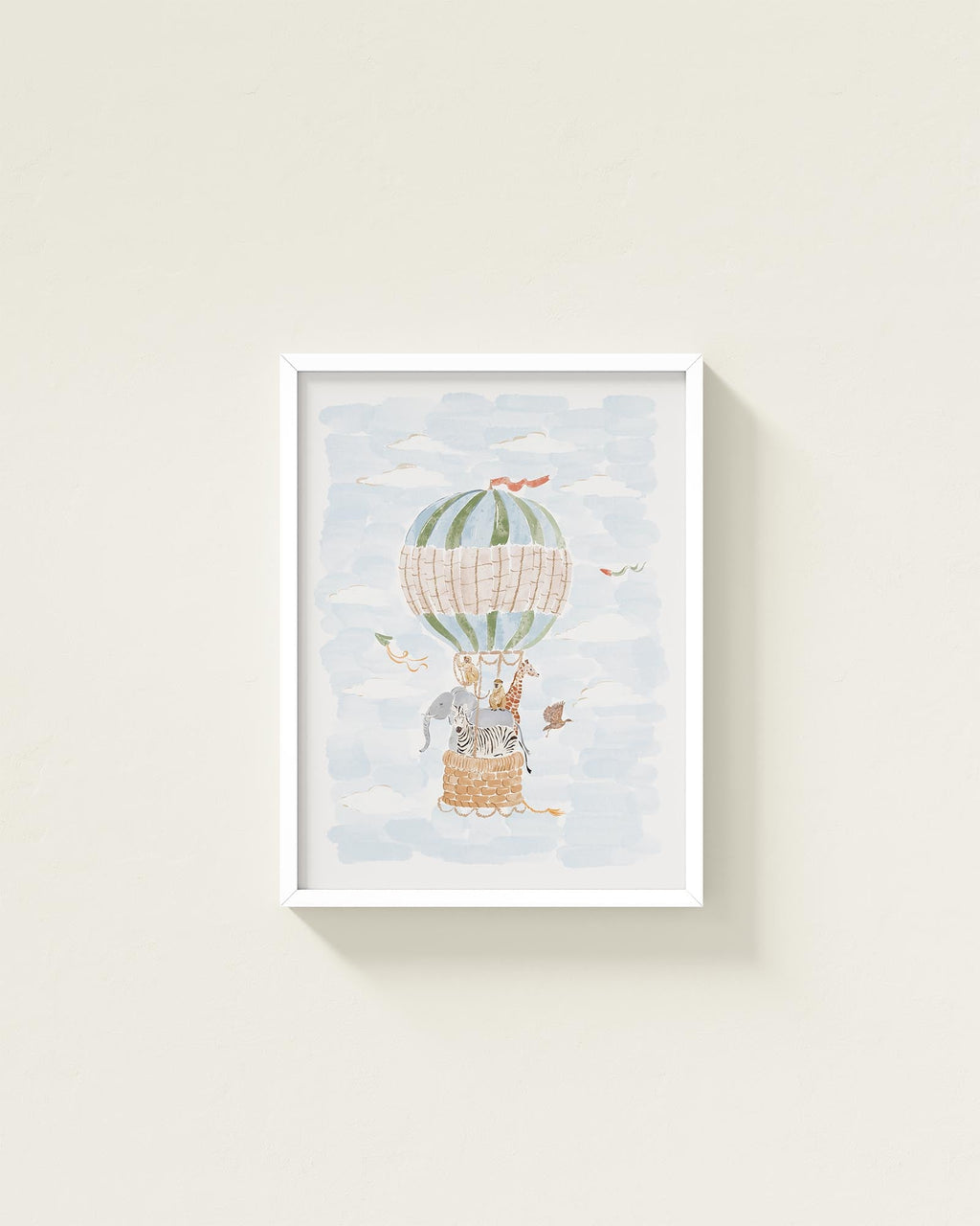 Balloon Race Framed Wall Art