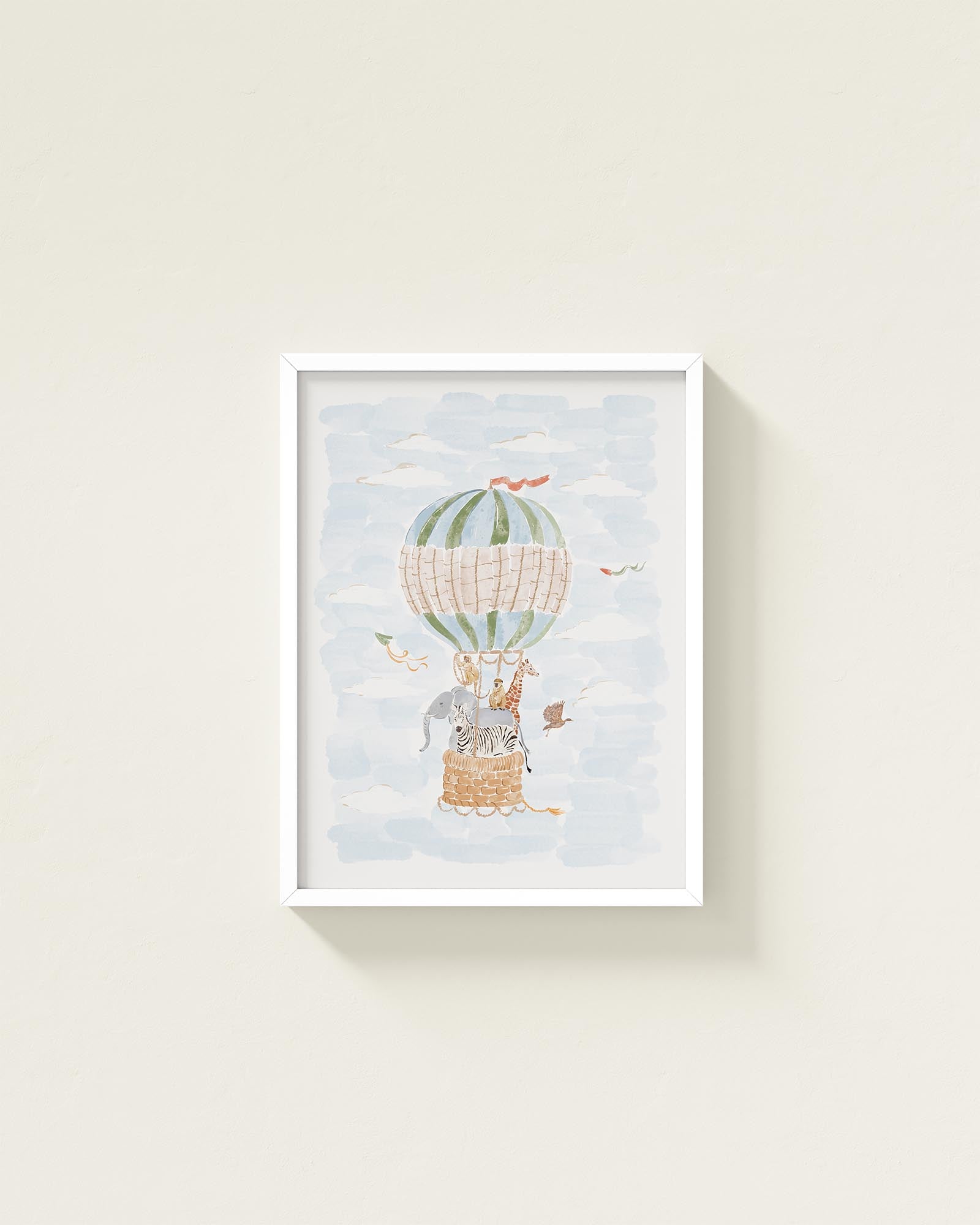 Balloon Race Framed Wall Art