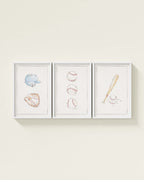Bases Loaded Framed Wall Art Set